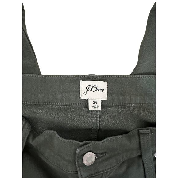 J.CREW Women's Vintage Straight Leg Denim Jeans green Size 34 - Picture 4 of 8